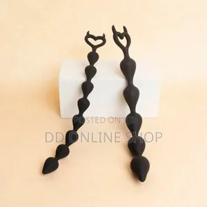 Silicone Anal Beads, Butt Plug for Anal Sex Beadsed Sex Toy.