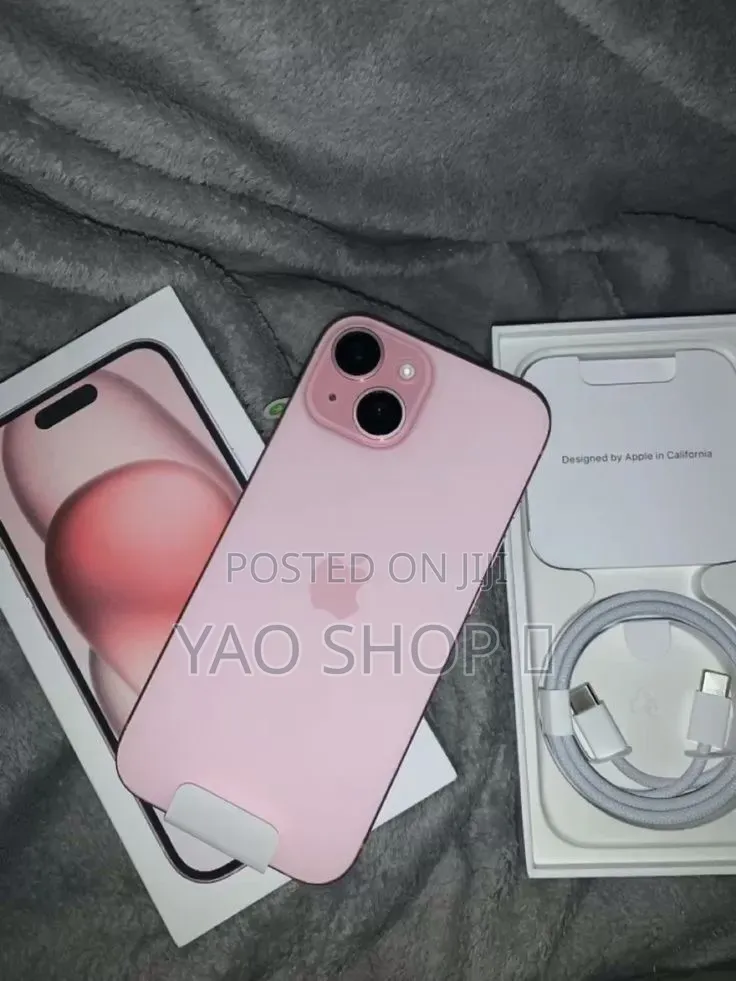 New Apple iPhone 15 128 GB Pink