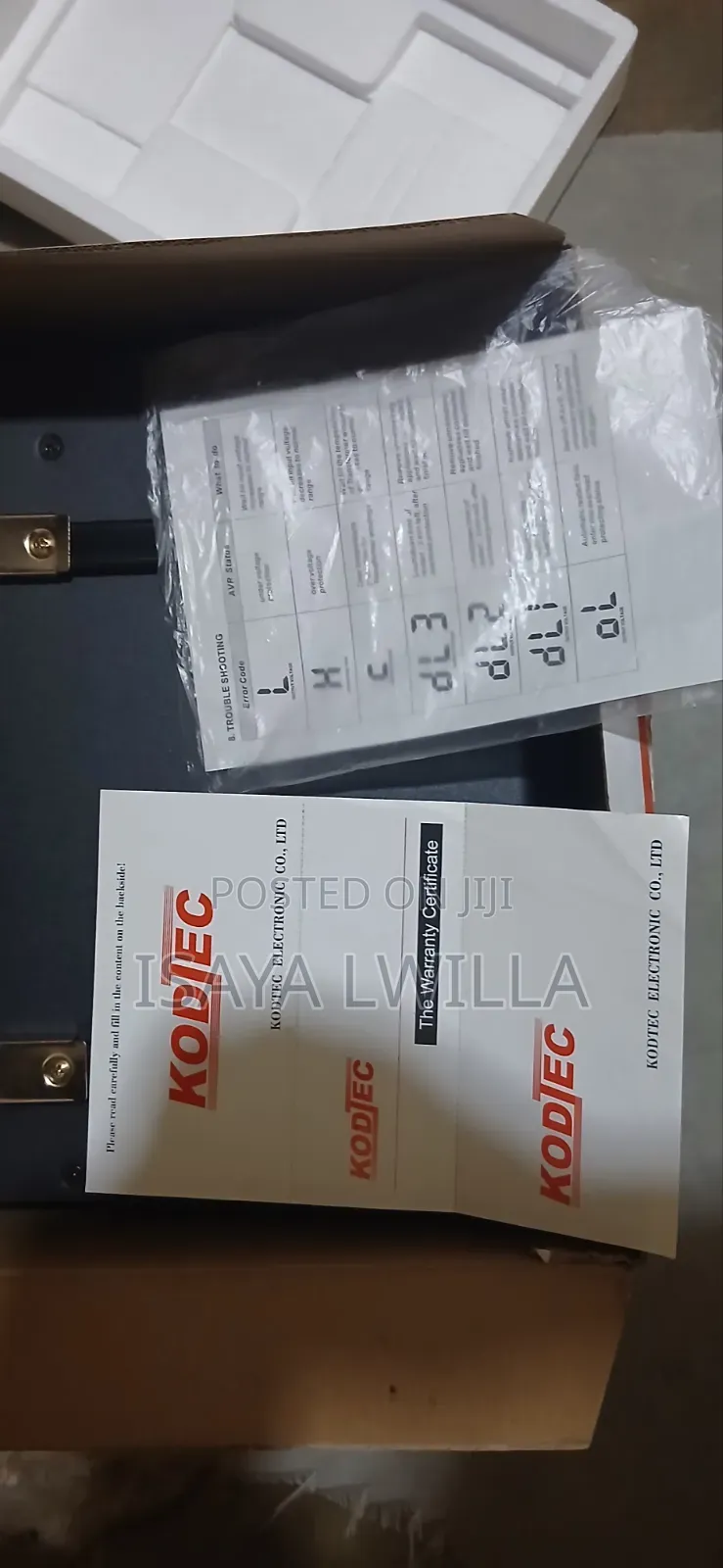 Kodtec Automatic Voltage Regulator Stabilizer 5000w Kt-5000va