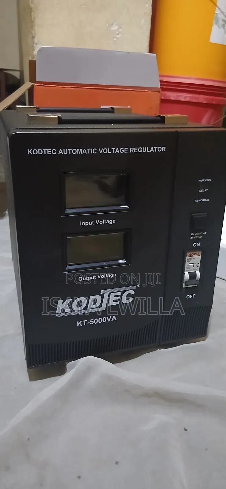 Kodtec Automatic Voltage Regulator Stabilizer 5000w Kt-5000va