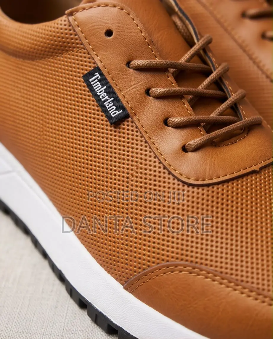 Brown Timberland Low-Top Mesh Sneaker
