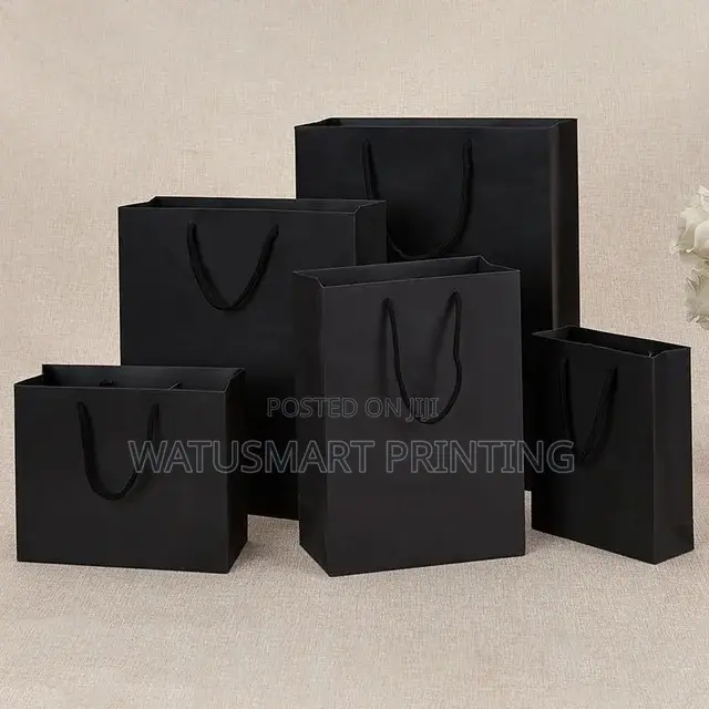 Gift Bags - Black Avaible in Our Shop Dar Es Salaam