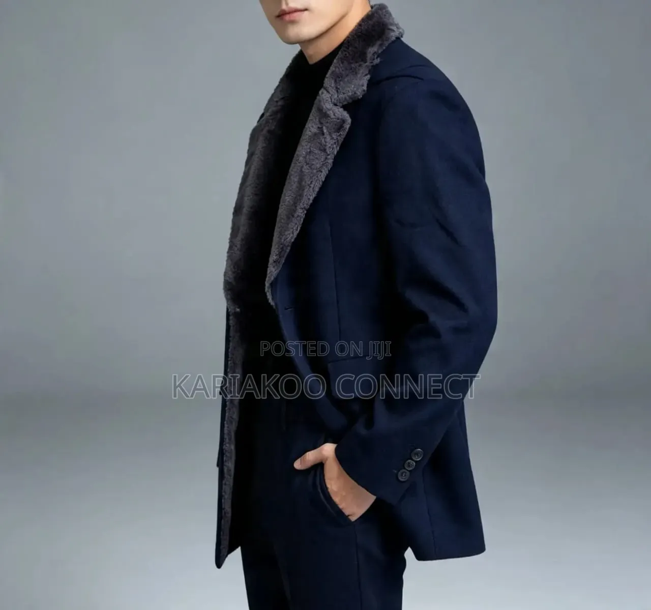 Dark Blue M N Jackets