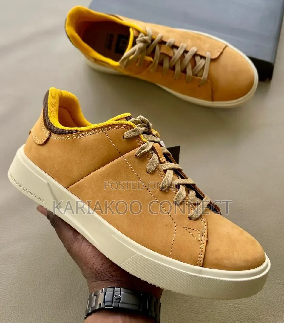 Yellow Wellington Shoe's