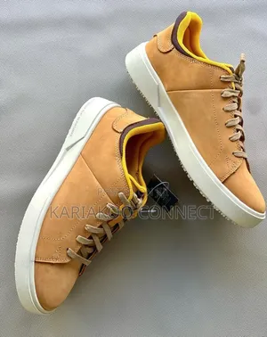Yellow Wellington Shoe's