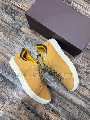 Yellow Wellington Shoe's