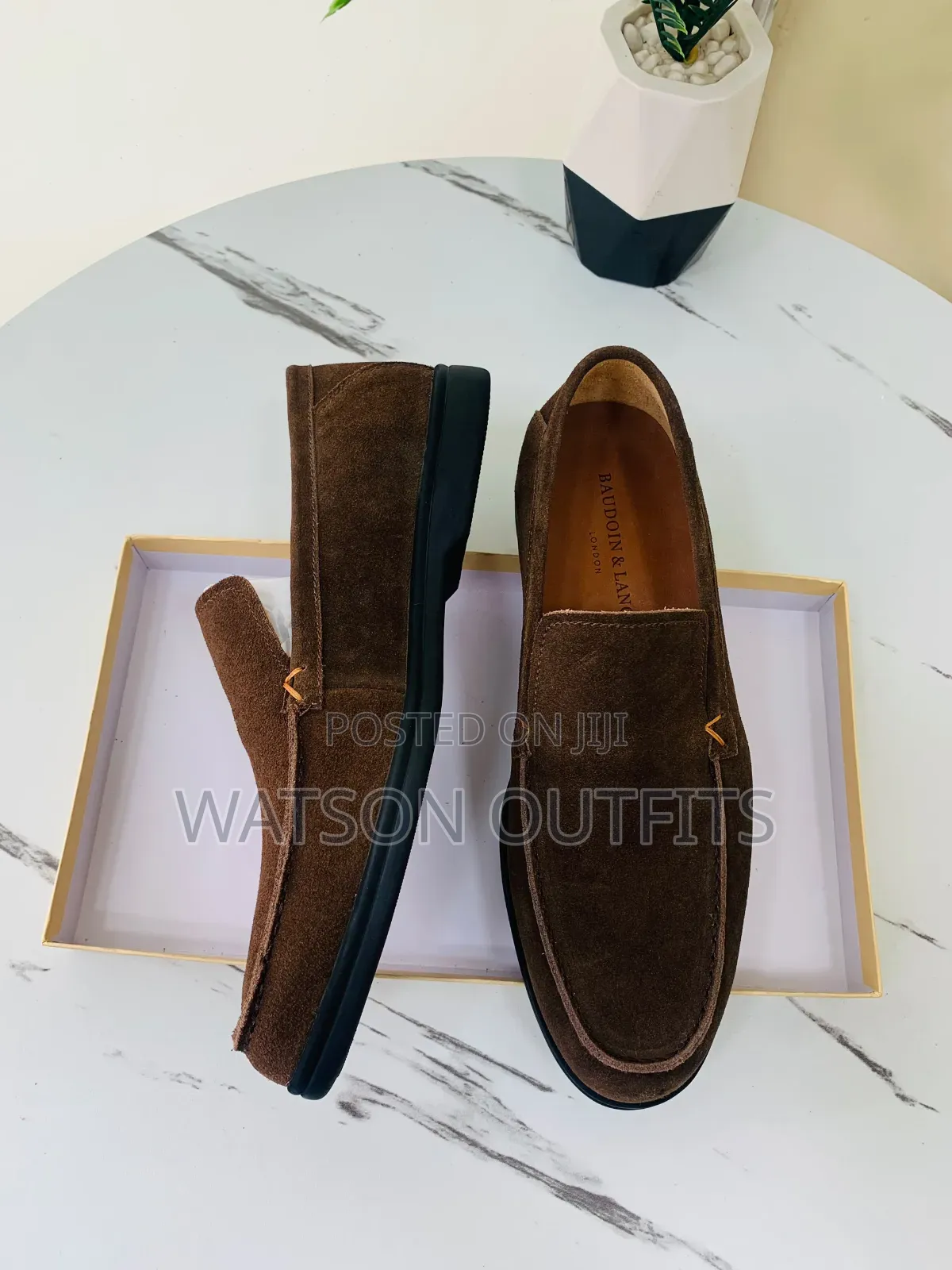 3 Colours Leather Materials Purely Classic Men's Leather Shoes London