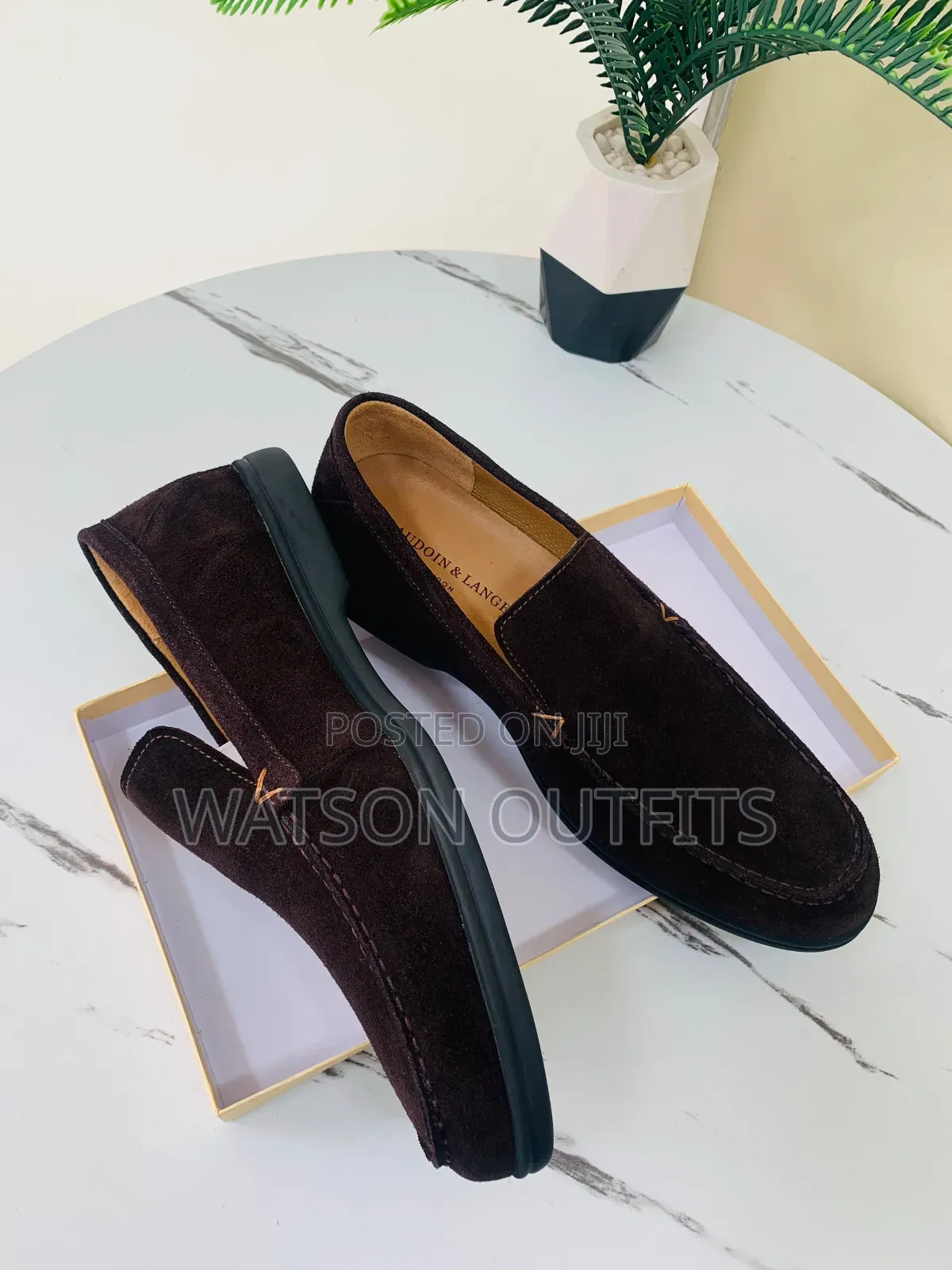 3 Colours Leather Materials Purely Classic Men's Leather Shoes London