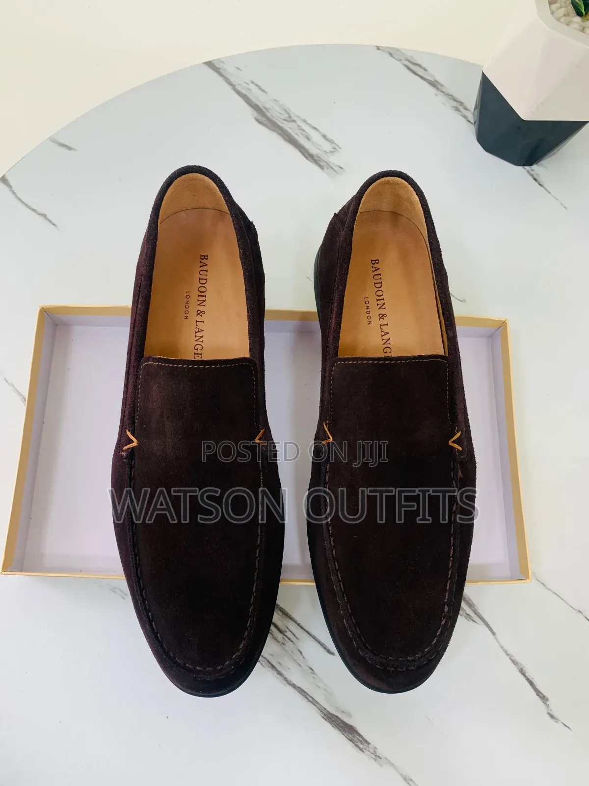 3 Colours Leather Materials Purely Classic Men's Leather Shoes London