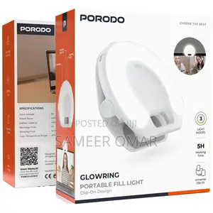 Porodo Glowring Portable Fill Light