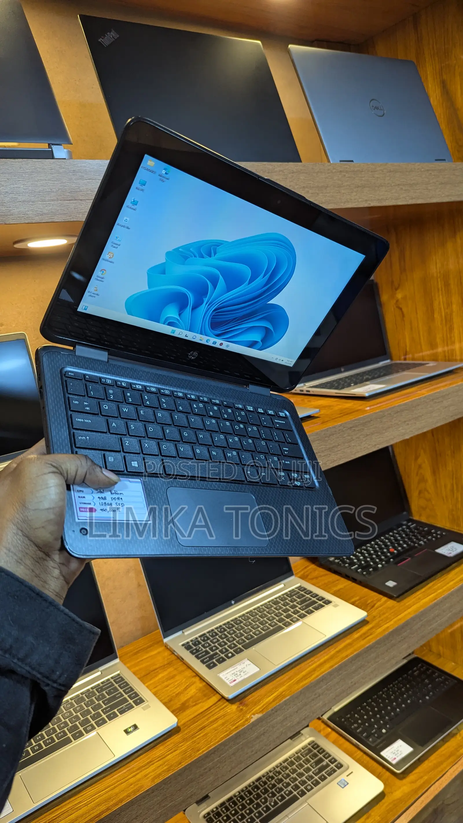 New Laptop HP Probook 11 EE G1 4GB Intel Pentium SSD 128GB