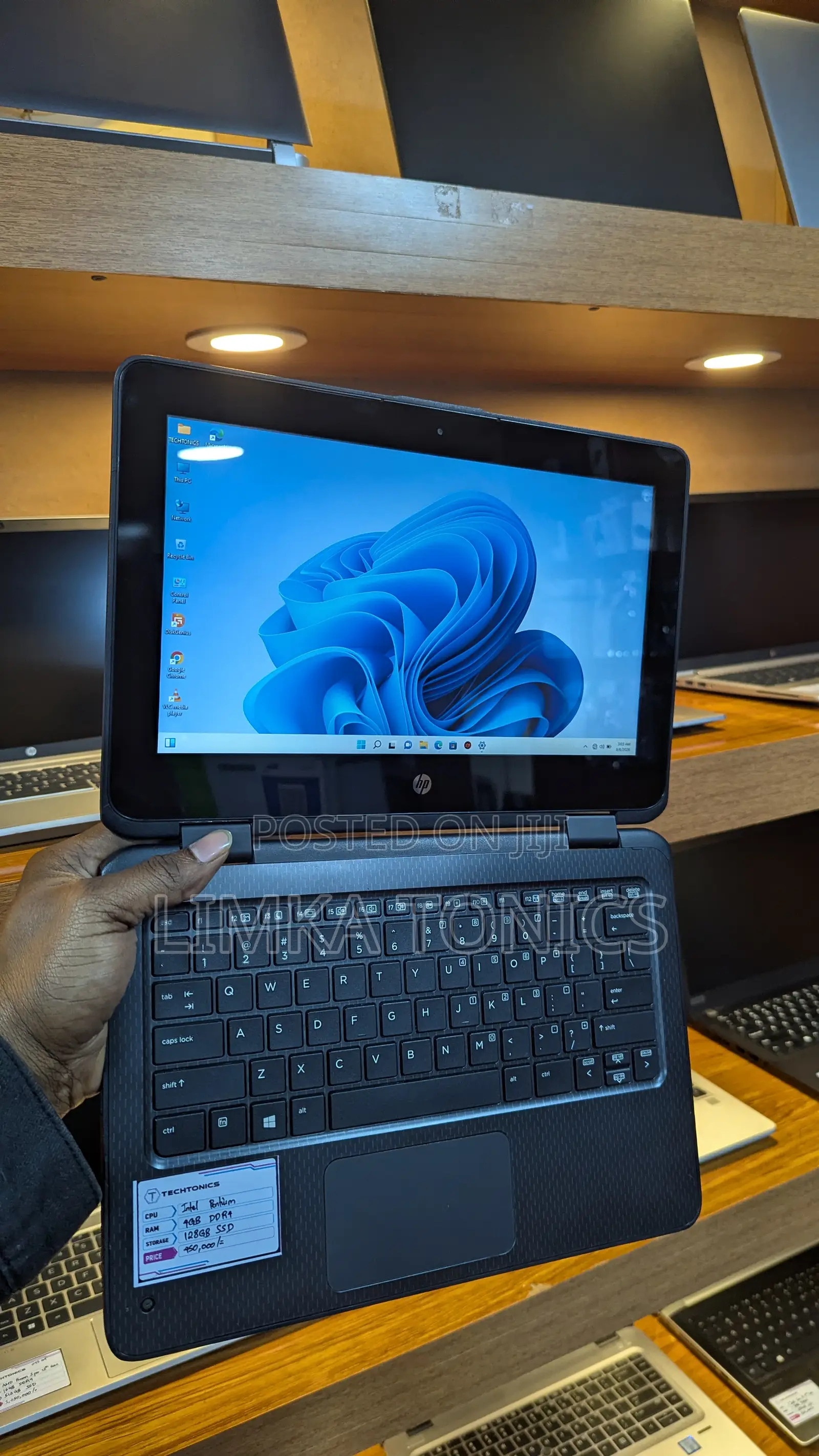 New Laptop HP Probook 11 EE G1 4GB Intel Pentium SSD 128GB