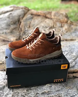 Navy Orange Full -Lined Boots