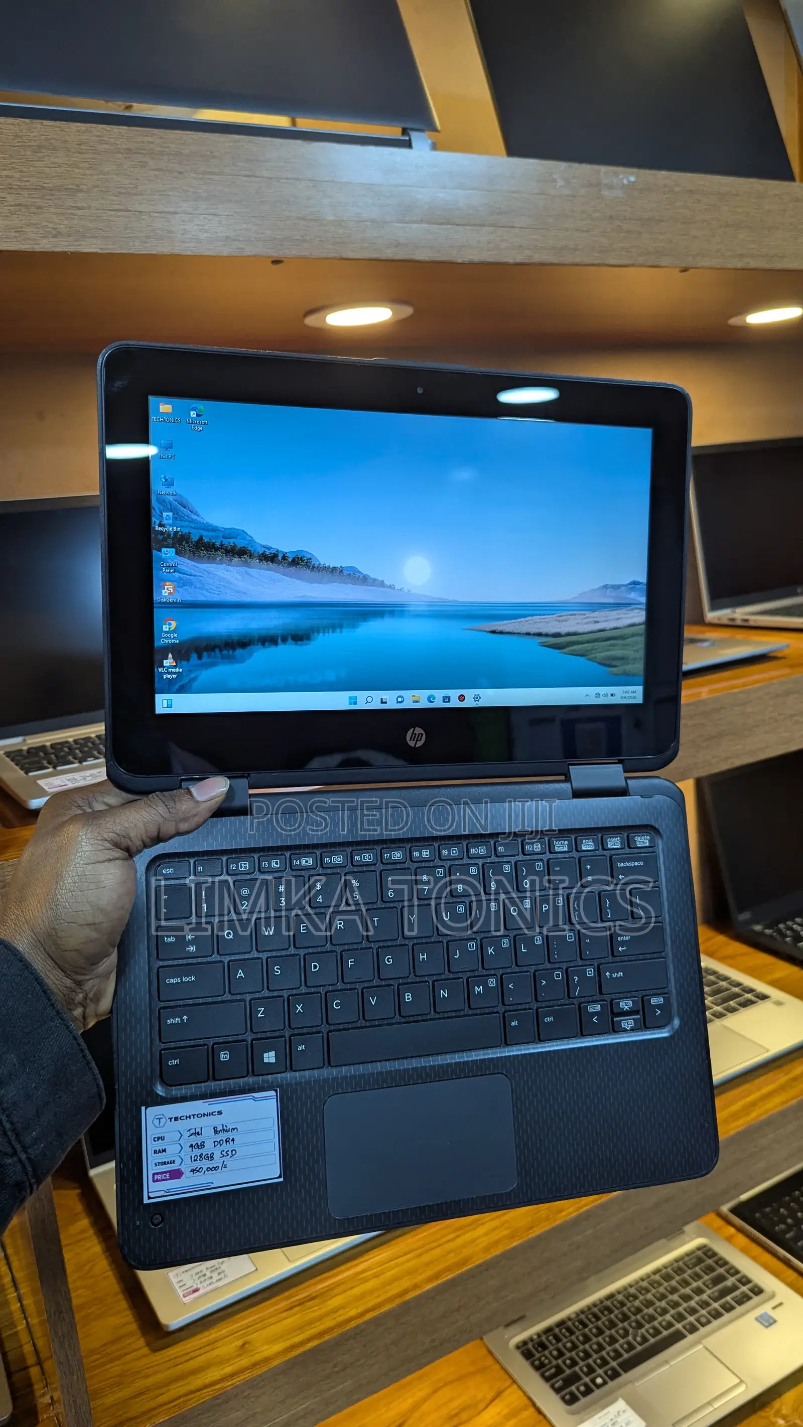 New Laptop HP Probook 11 EE G1 4GB Intel Pentium SSD 128GB