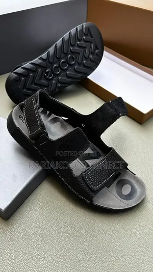 New Black Ecco Sandals
