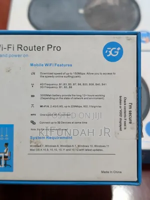 Wireless Mobile Wifi Router