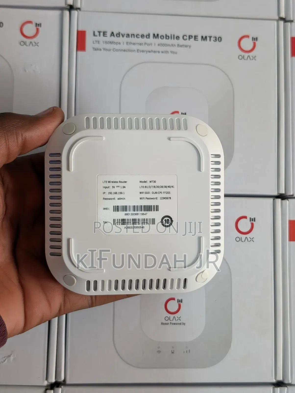 Olax Mobile Cpe Mt30 Wifi Router