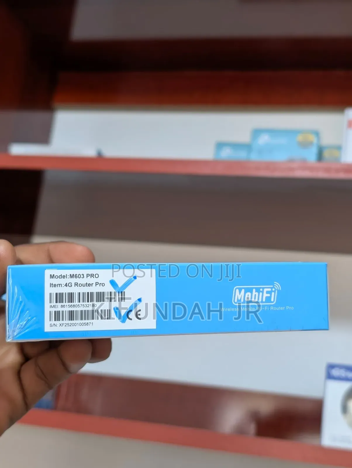 Mobifi Wireless Mobile Wifi Router