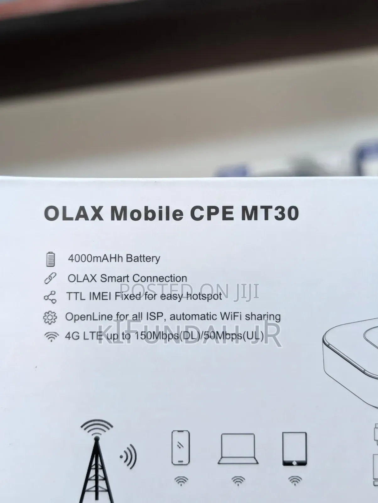 Olax Mt30 Wifi Router