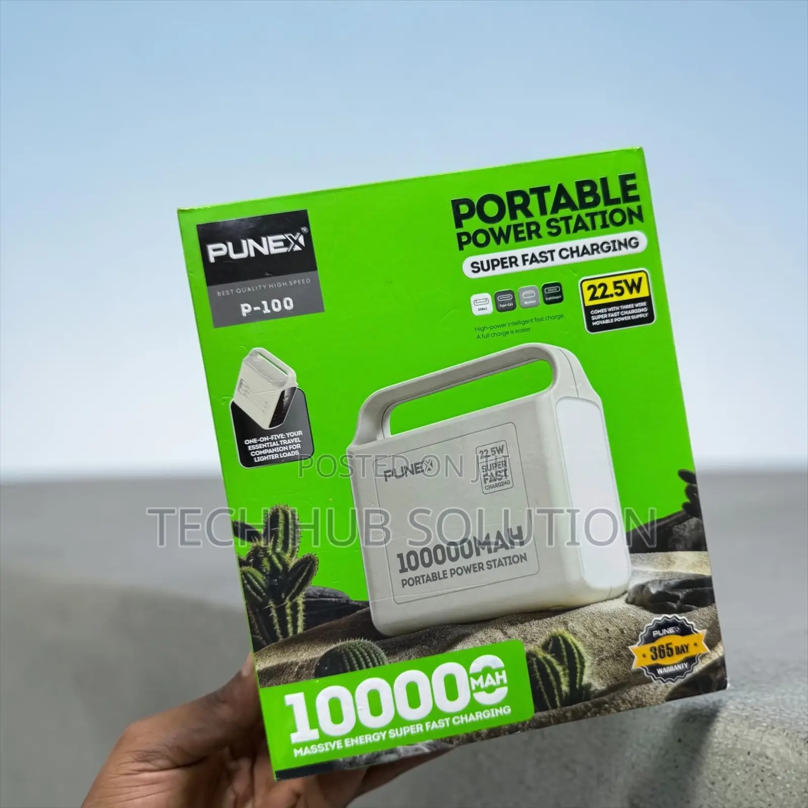 Portable Power Station – Rechargeable Backup Power Supply