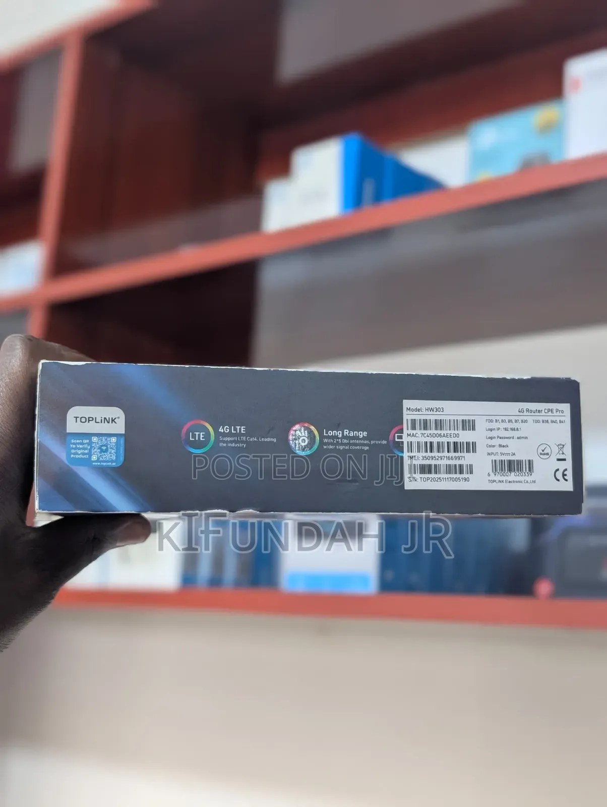 Toplink 5g Mobile Wi-Fi Router