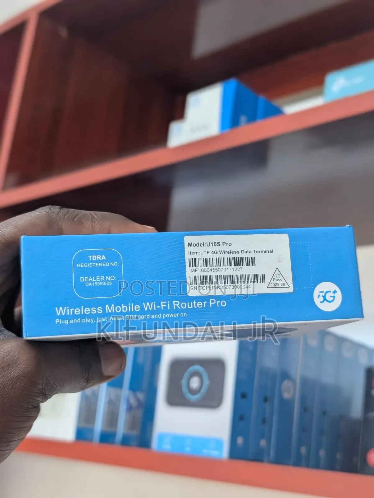 Wireless Mobile Wi-Fi Router Pro (Wi-Fi 6)