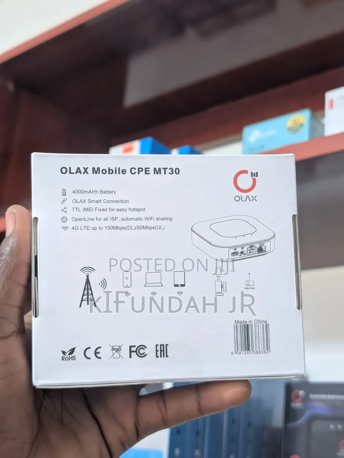 Olax Mobile Cpe Mt30