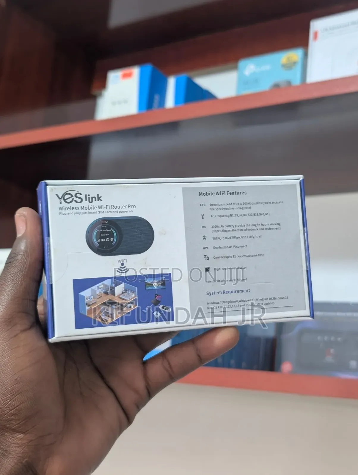 Yeslink Wireless Mobile Wi-Fi Router Pro