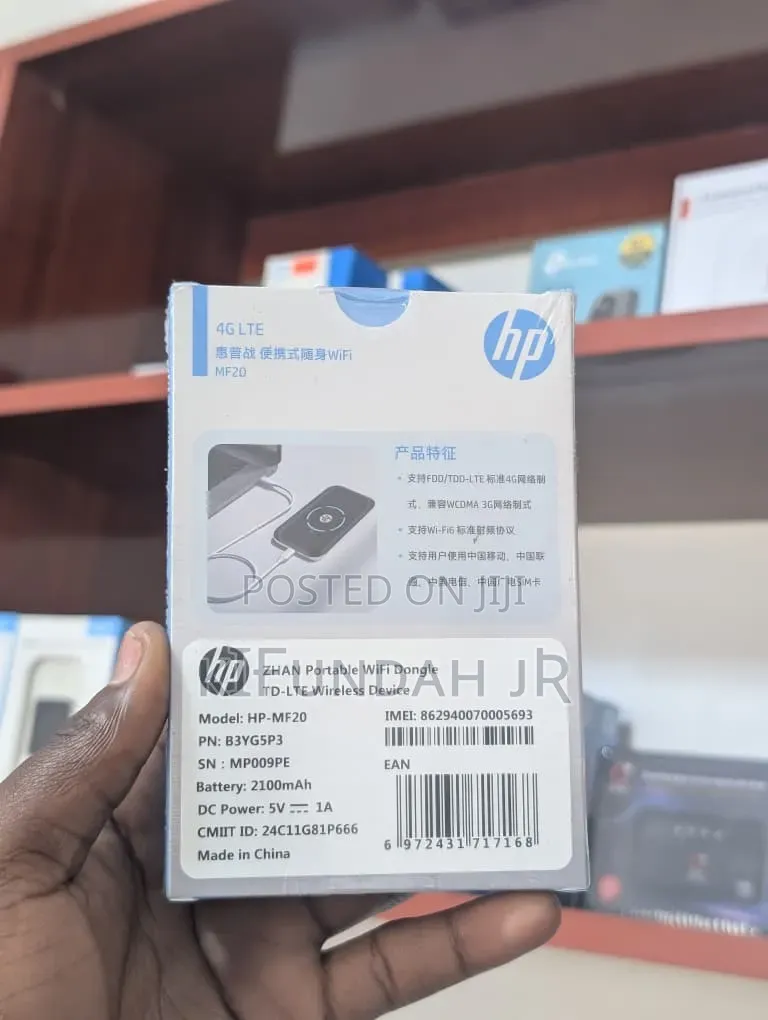 HP Mf20 4g Lte Portable Wifi Router