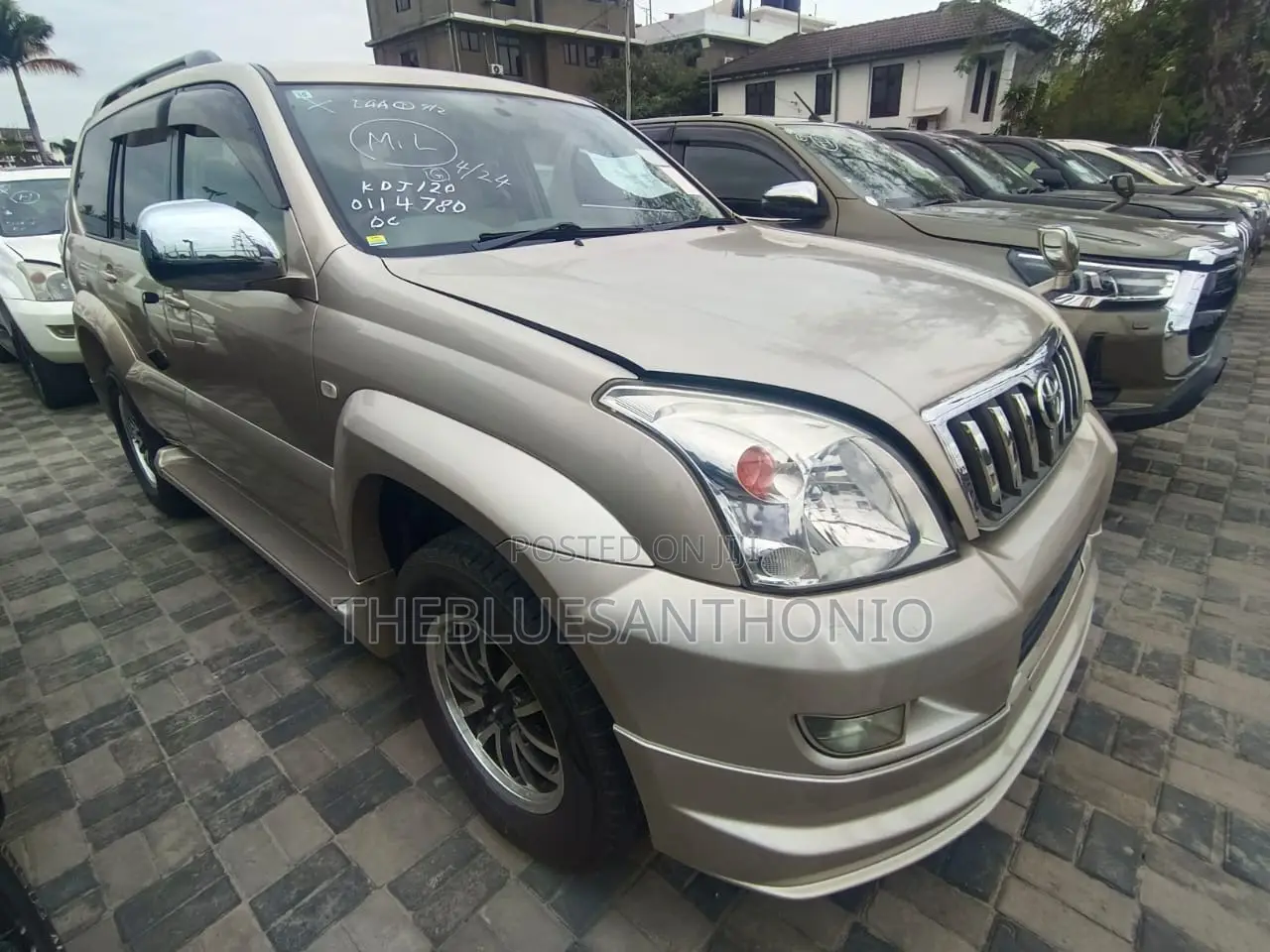 Toyota Land Cruiser Prado 2008 Gold