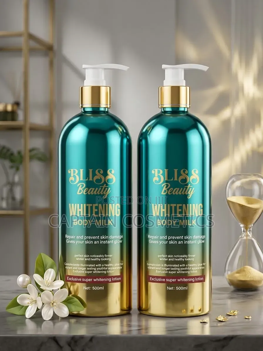 Bliss Beauty Whitening Body Milk – Ngozi Laini, Yenye Mwanga