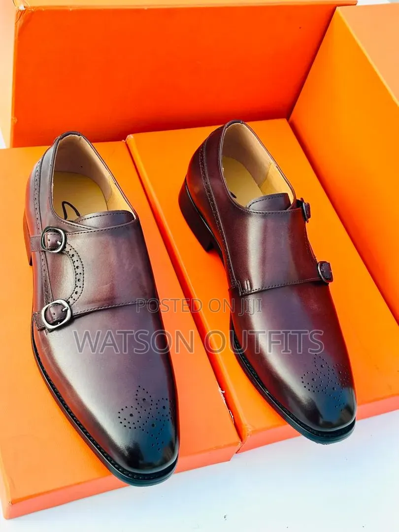 Men's Leather Shoes 2 Colours Viatu Official Vya Clarks