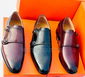 Men's Leather Shoes 2 Colours Viatu Official Vya Clarks
