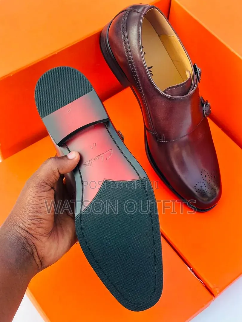 Men's Leather Shoes 2 Colours Viatu Official Vya Clarks