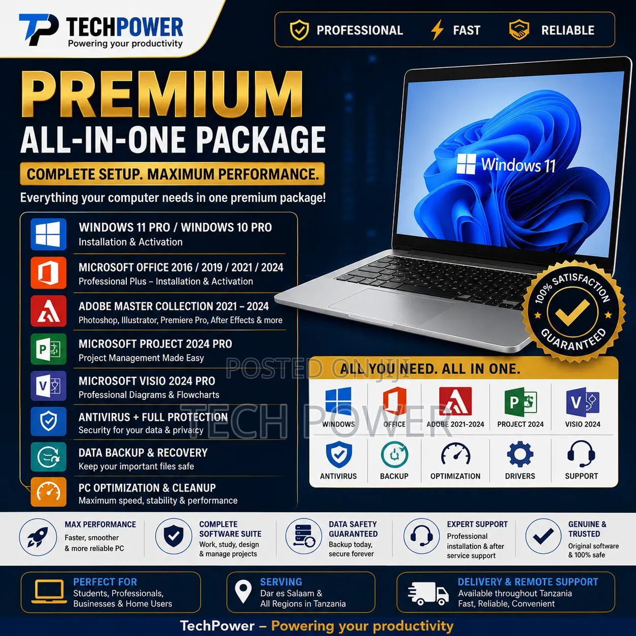 Windows 11 Pro Microsoft Office Installation + Activation