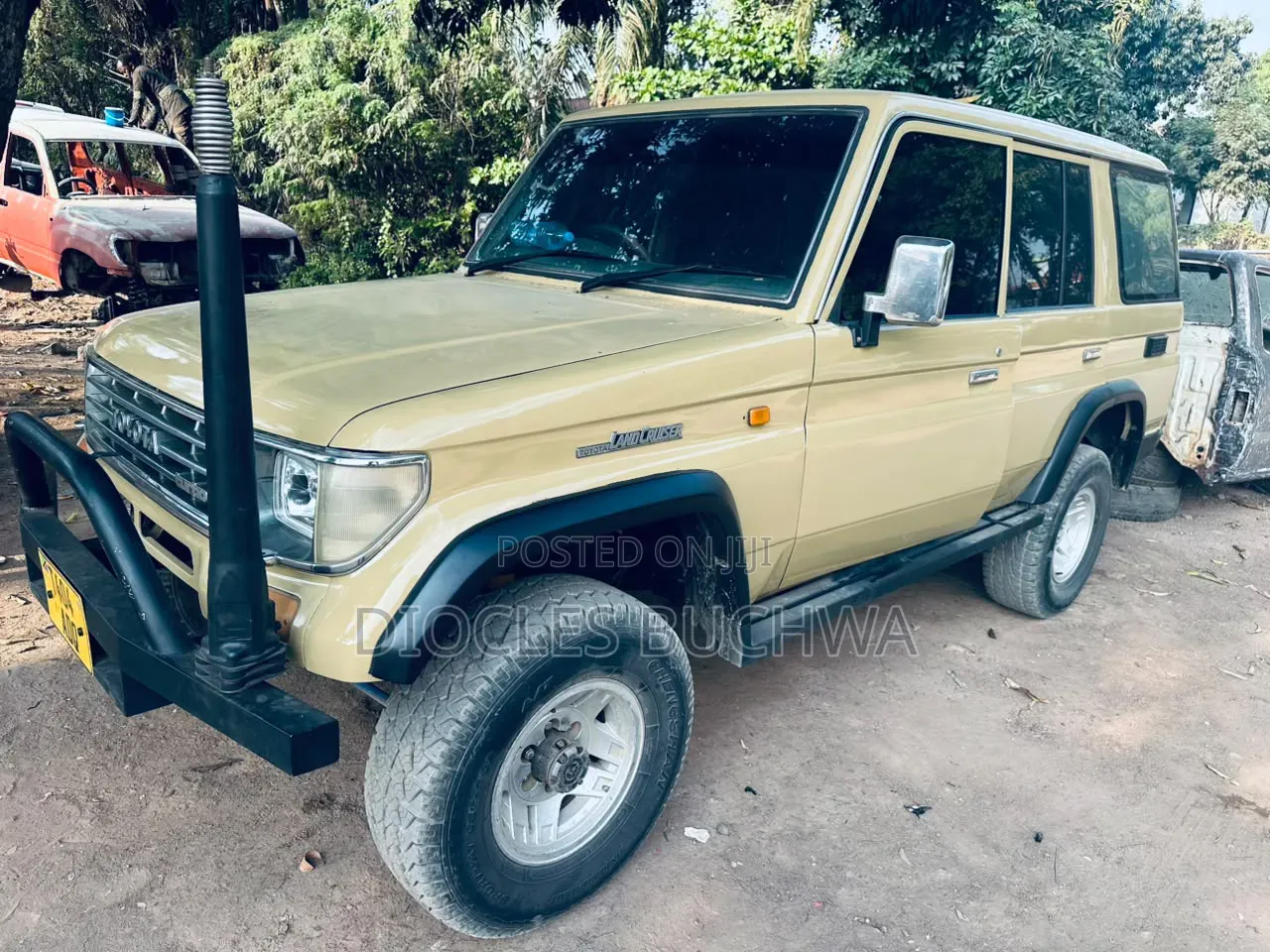 Toyota Land Cruiser Prado 1992 Gray