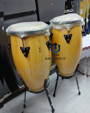 Original Professional Conga/ Tumba Drums With Stands