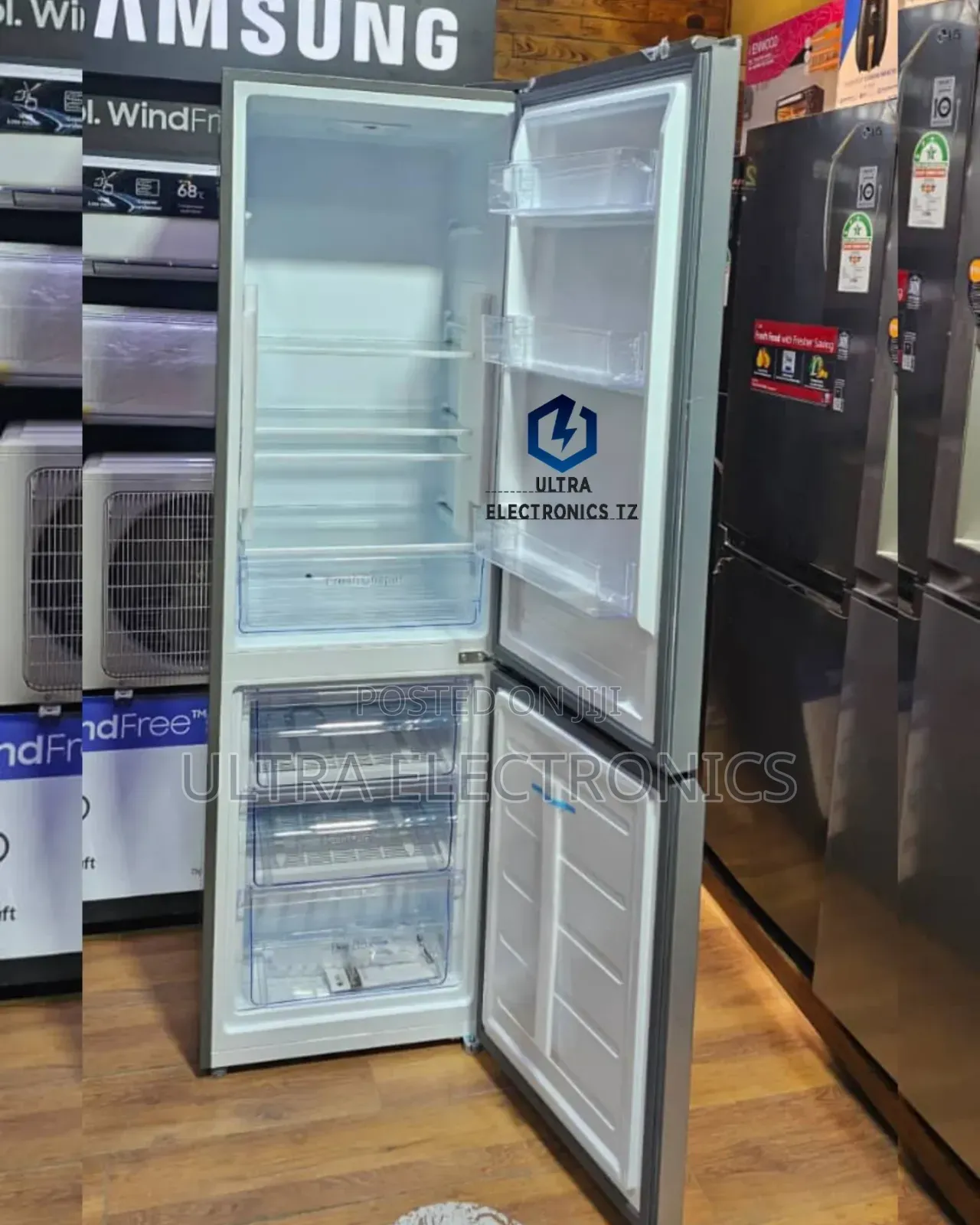 SPJ REFRIGERATOR/ Fridge DOUBLE DOOR With Bottom Freezer and 256Ltrs