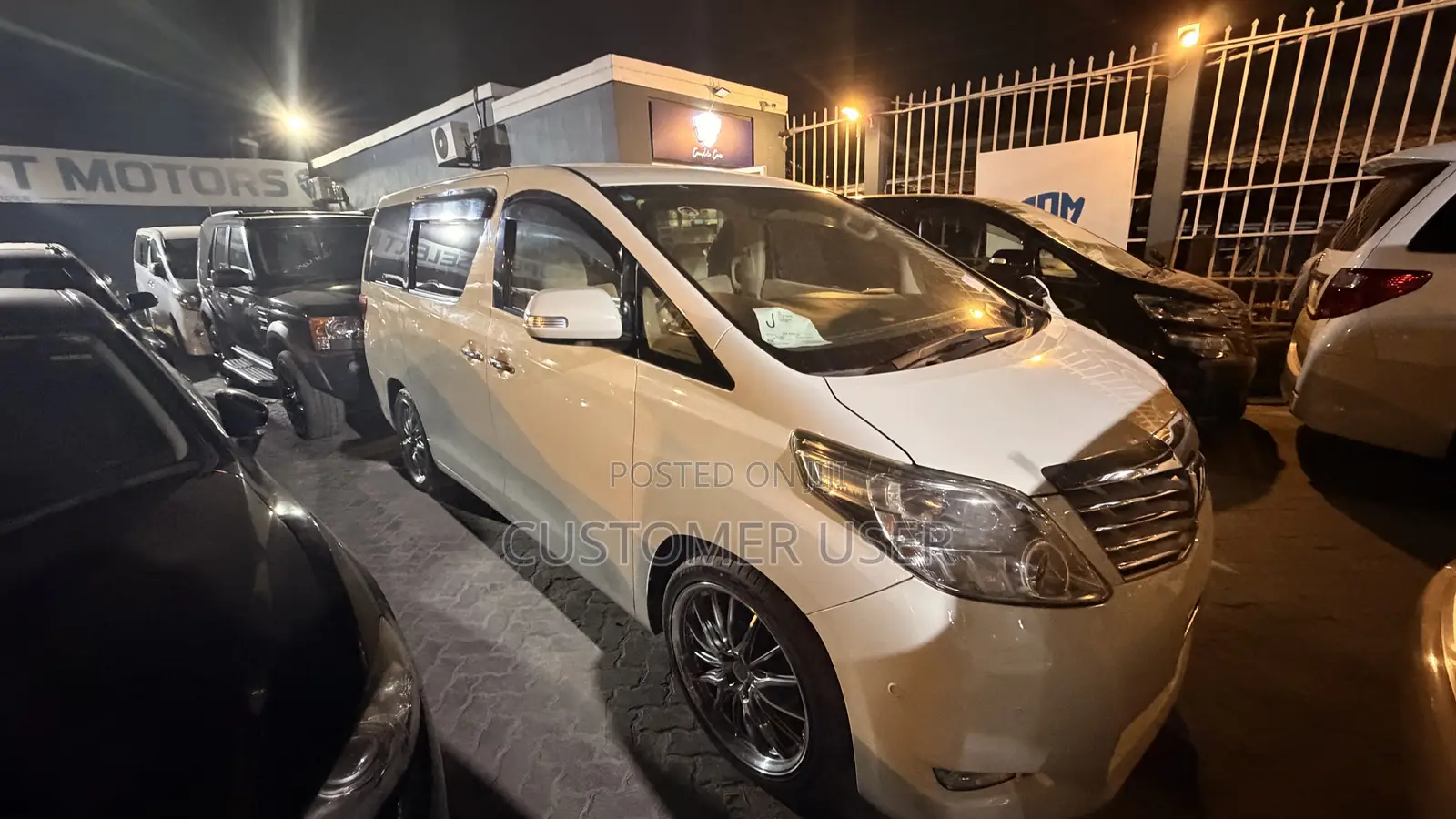 Toyota Alphard 2008 White