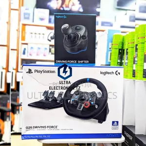 LOGITECH G29 Driving Force Racing Wheel and Driving Force Shifter