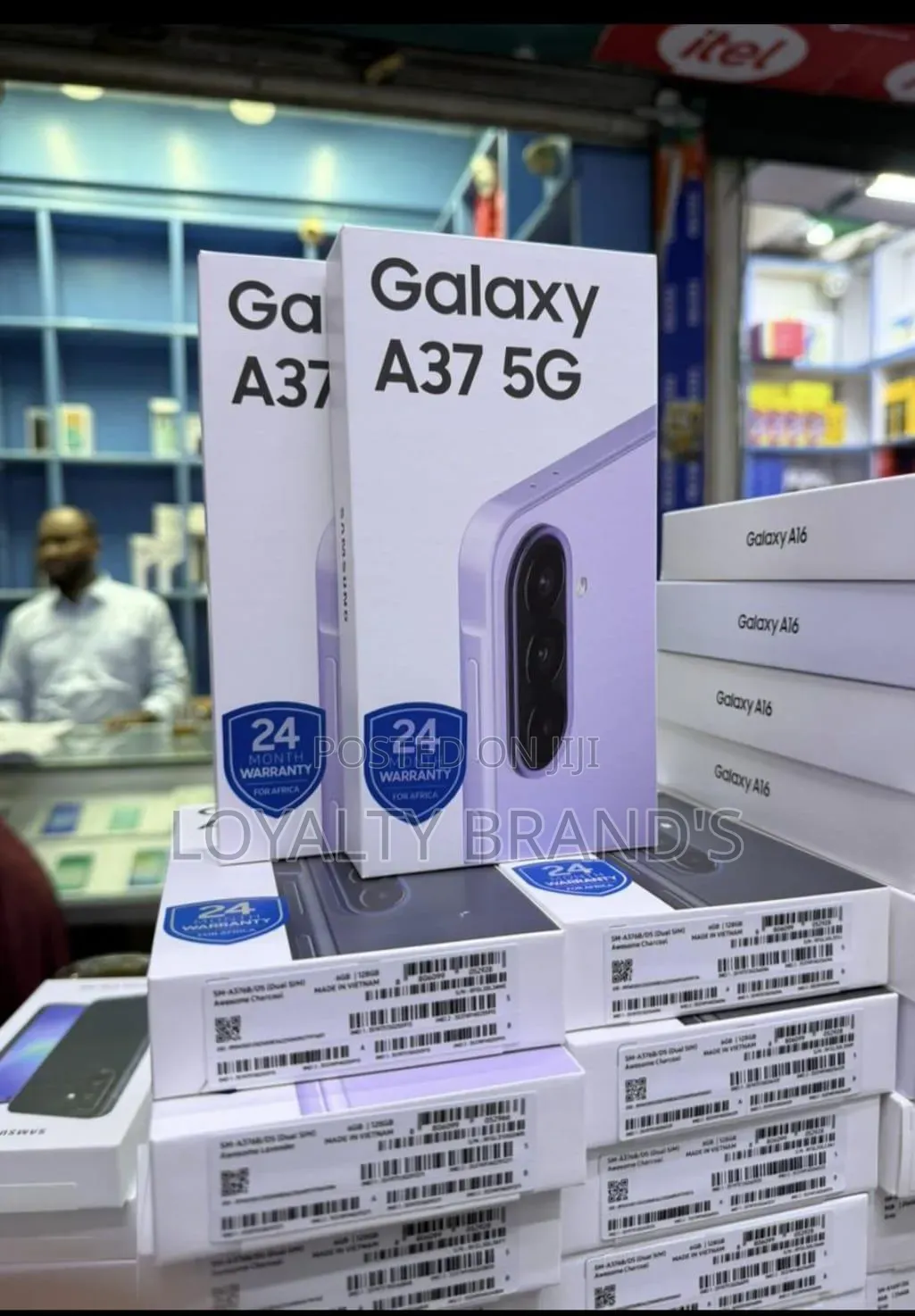 New Samsung Galaxy A37 256 GB Black