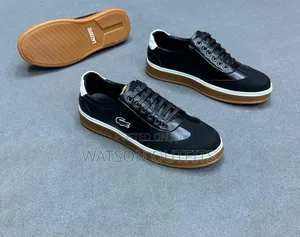 Men's Leather Shoes or Sneakers Lacoste Brand 5 Colours Leather