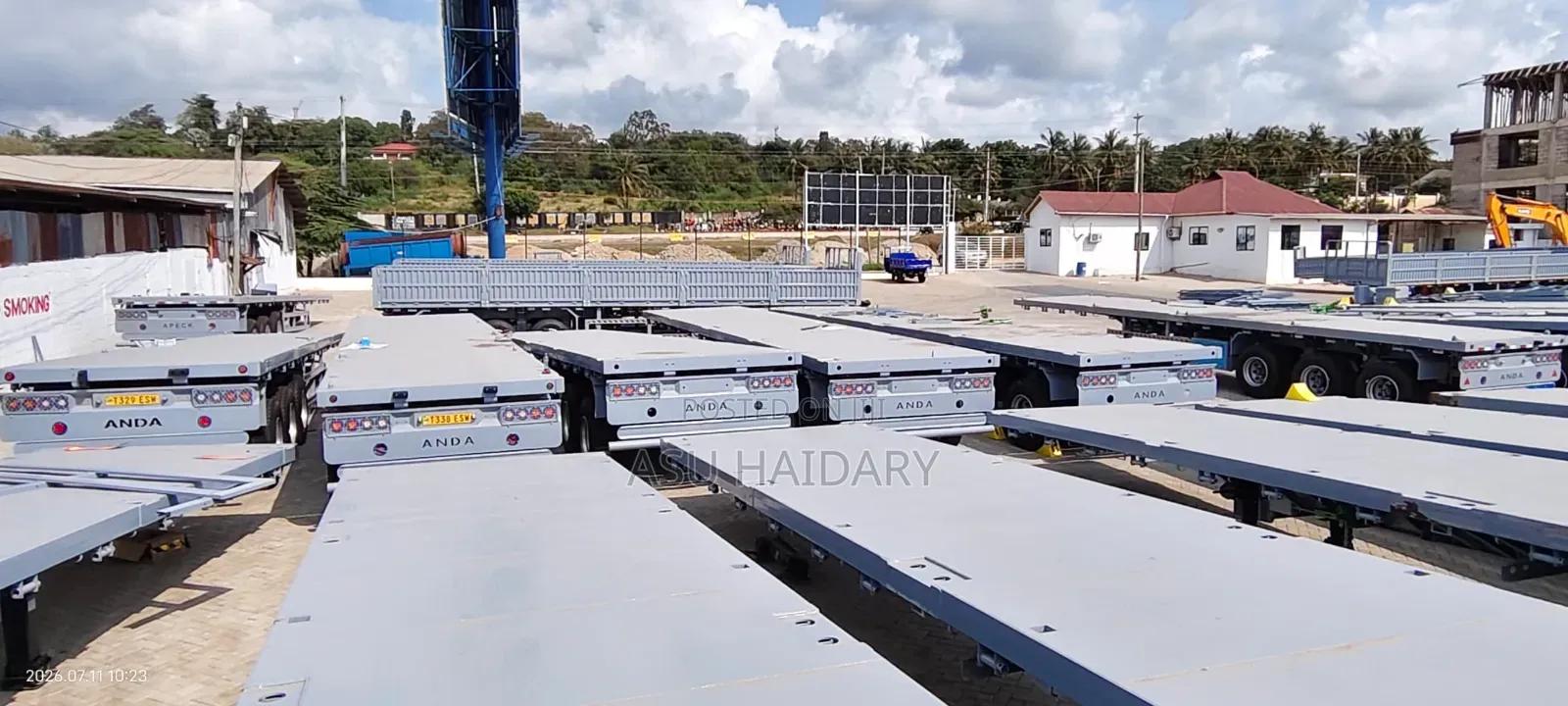 Flatbed and Sidedoor Trailer