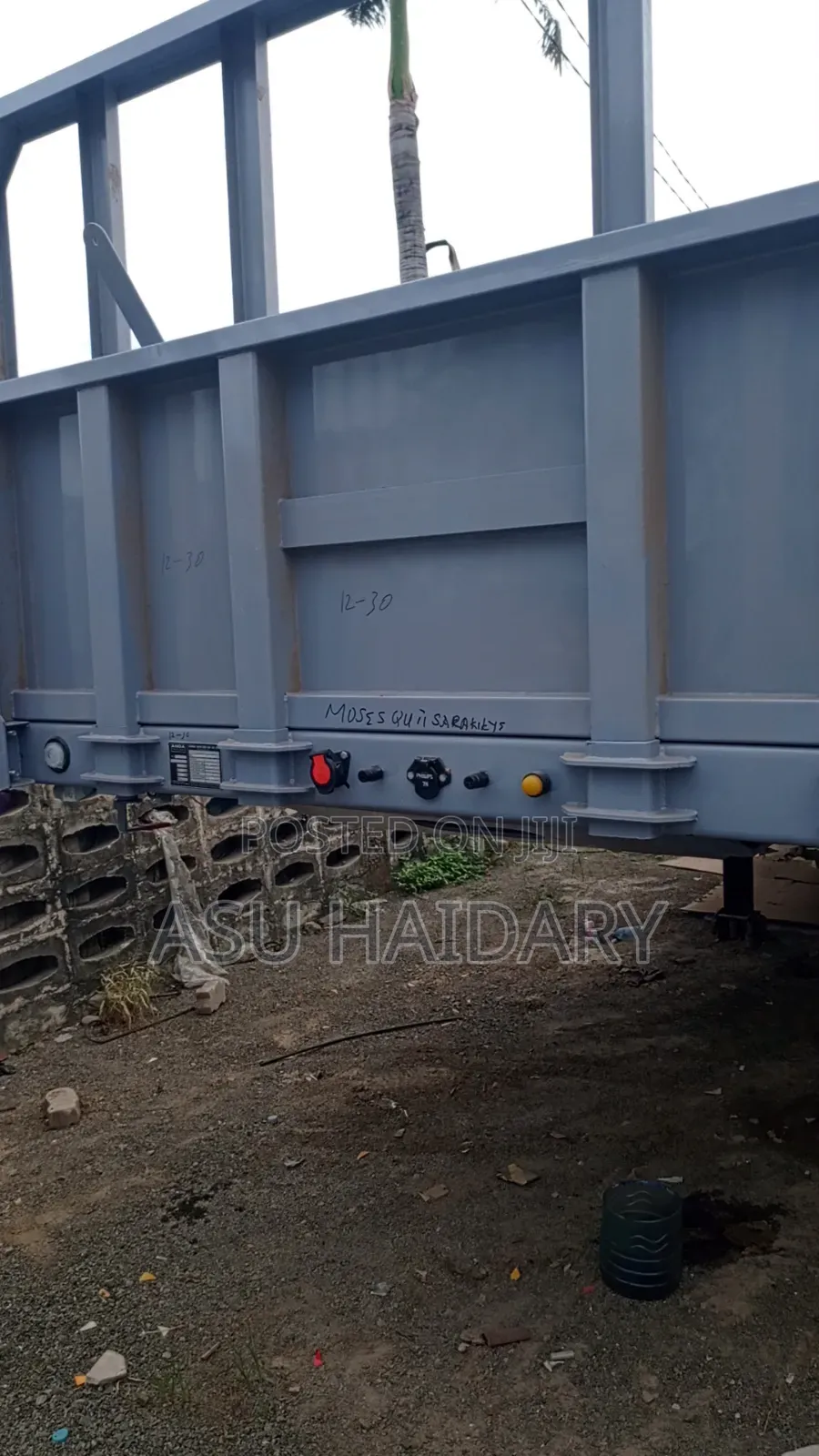 Flatbed and Sidedoor Trailer