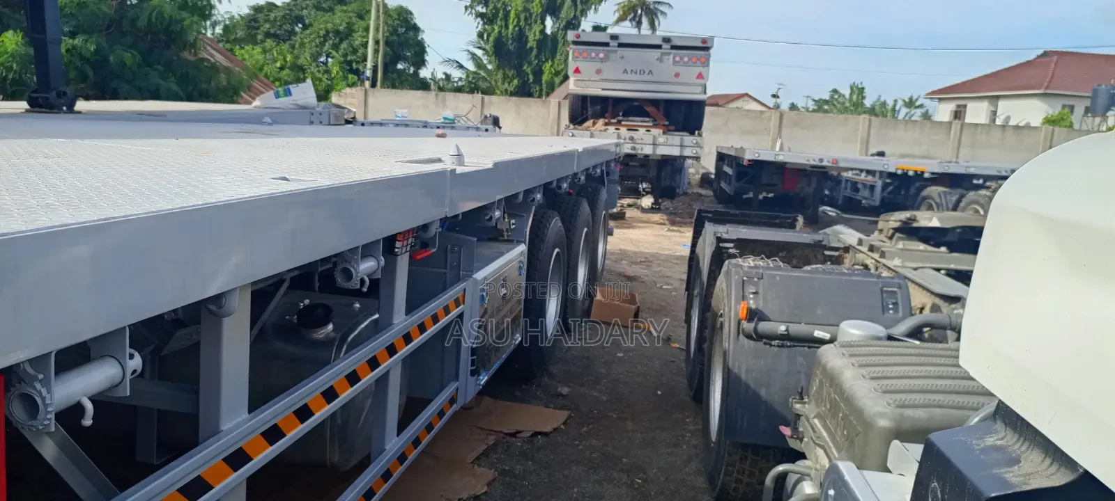 Flatbed and Sidedoor Trailer