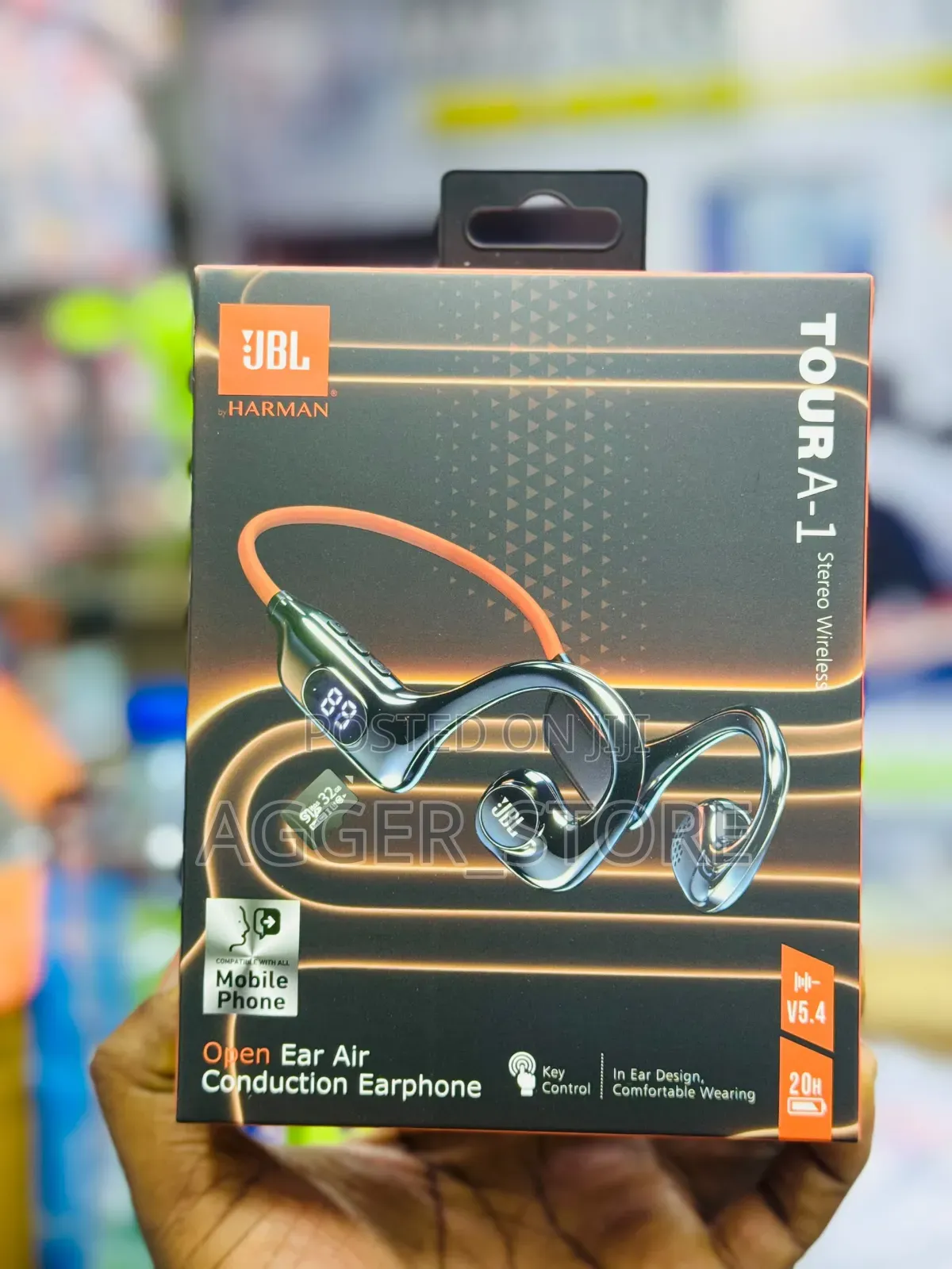 JBL Tour a-1 Stereo Wireless Open Ear Air Conduction Earphone