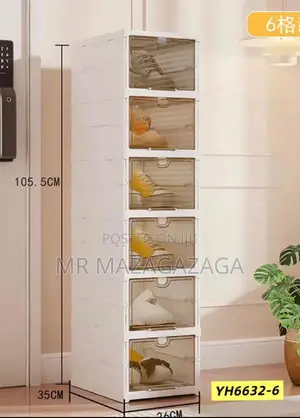 6Pcs Stackable Shoe Organizer