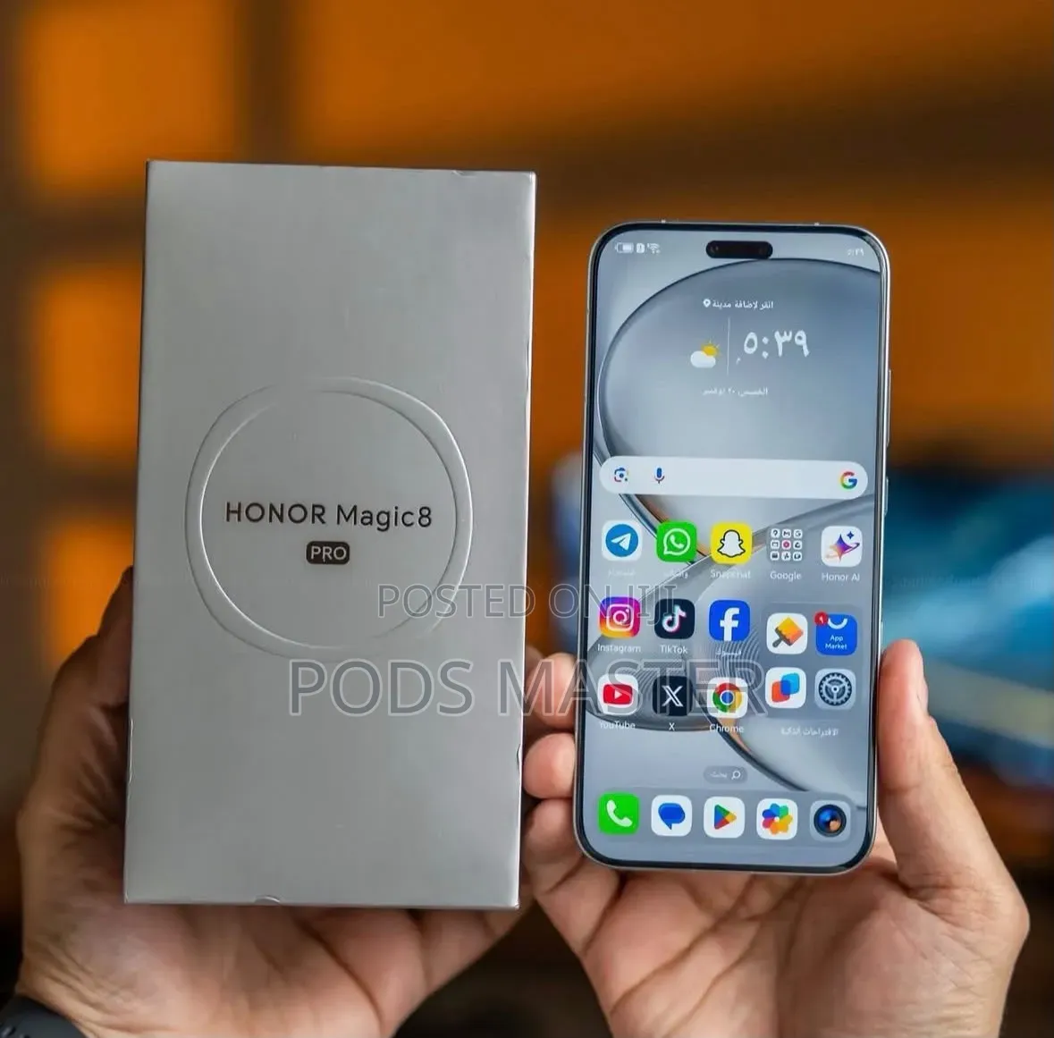 New Honor Magic8 Pro 512 GB Black