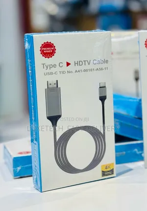 USB-C to HDMI Cable 2-Meters – Phone/Laptop to TV, Projector, Monitor