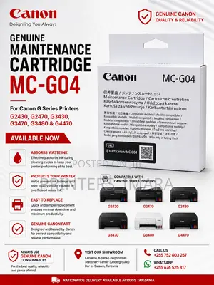 Genuine Canon MC-G04 Maintenance Cartridge